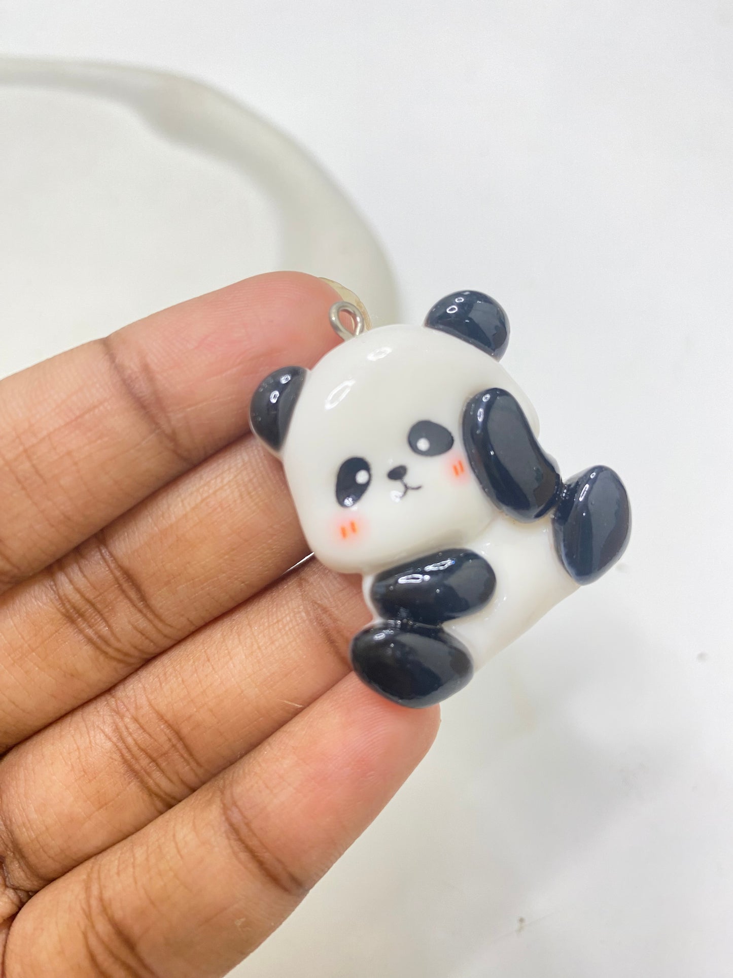 BBB 078 (a) pandas charm ( 1 pc ) with Hook