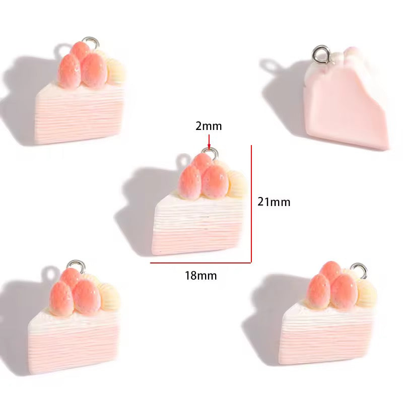 BBB 395 (b) Pastry Resin charm ( 1 pc )