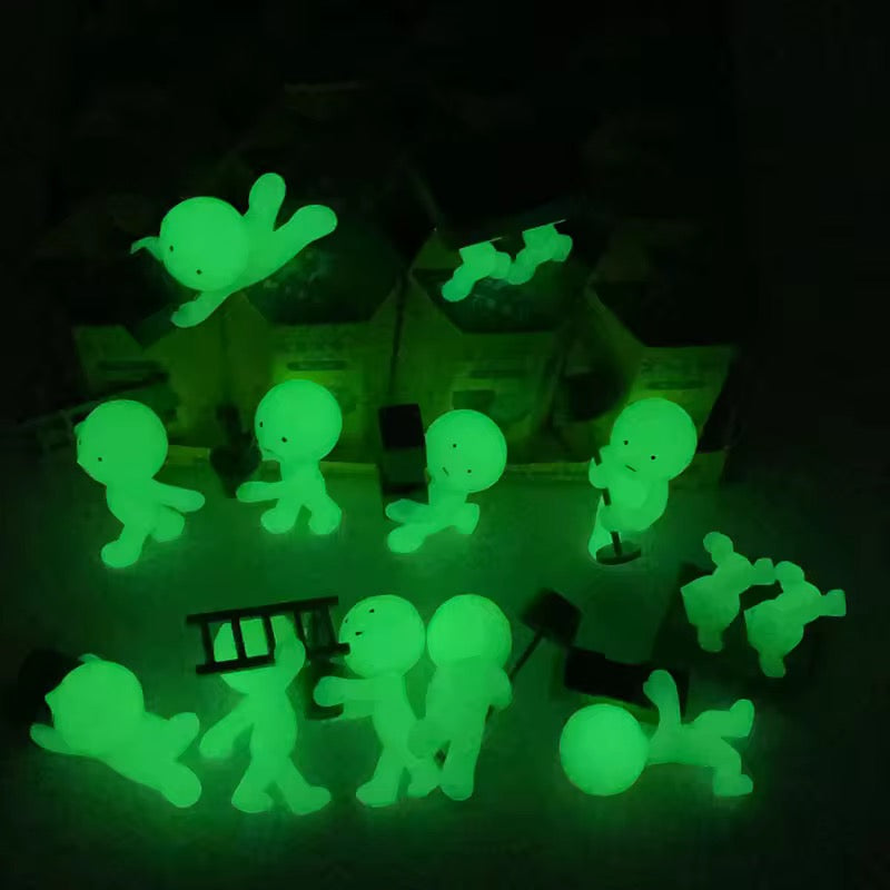 Smiski Moving series - glow in the dark ( 1 pc ) Secret blind box