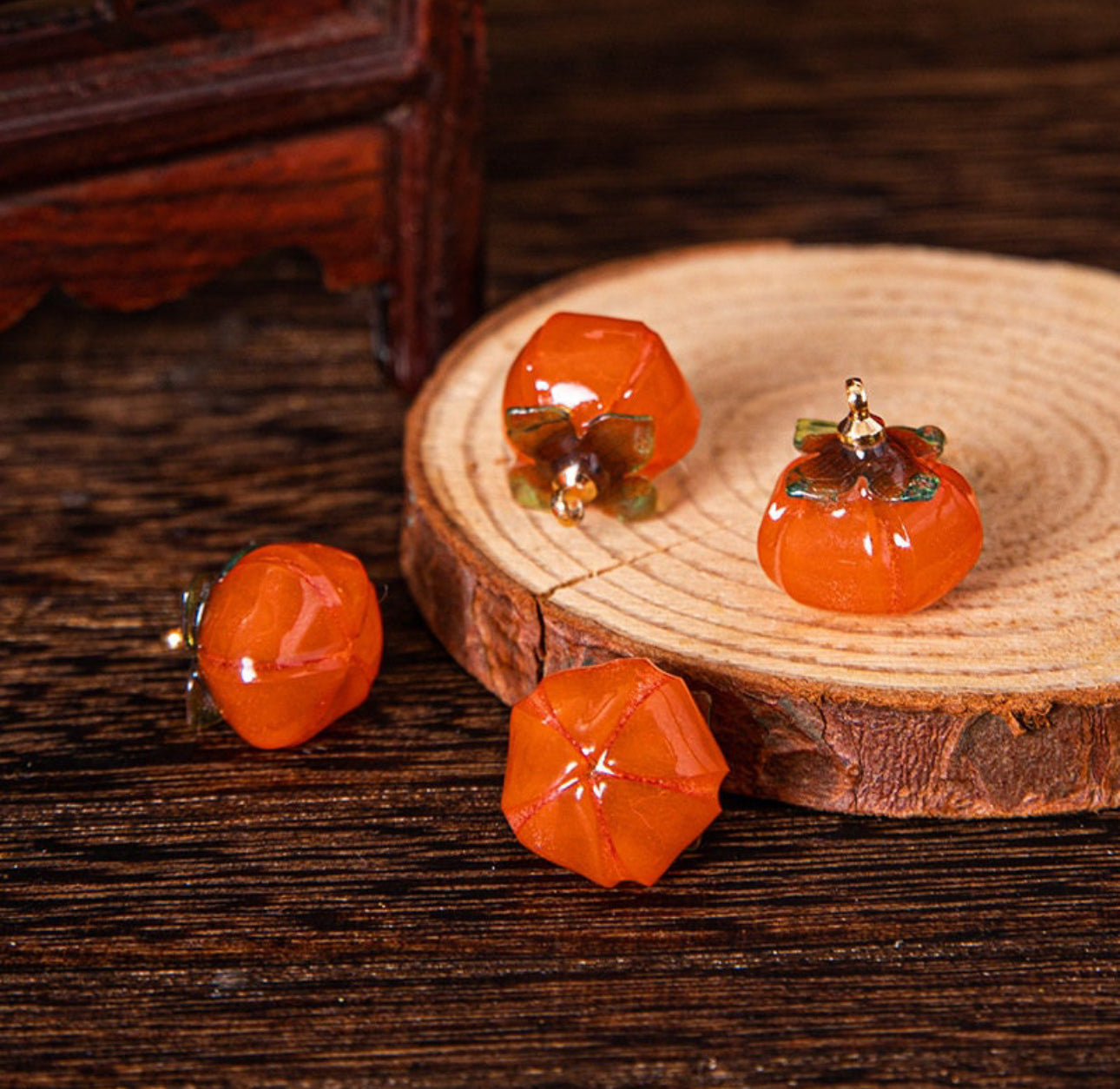 SS 1979 permisson pendant resin charm ( 1 pc ) Anti tarnish