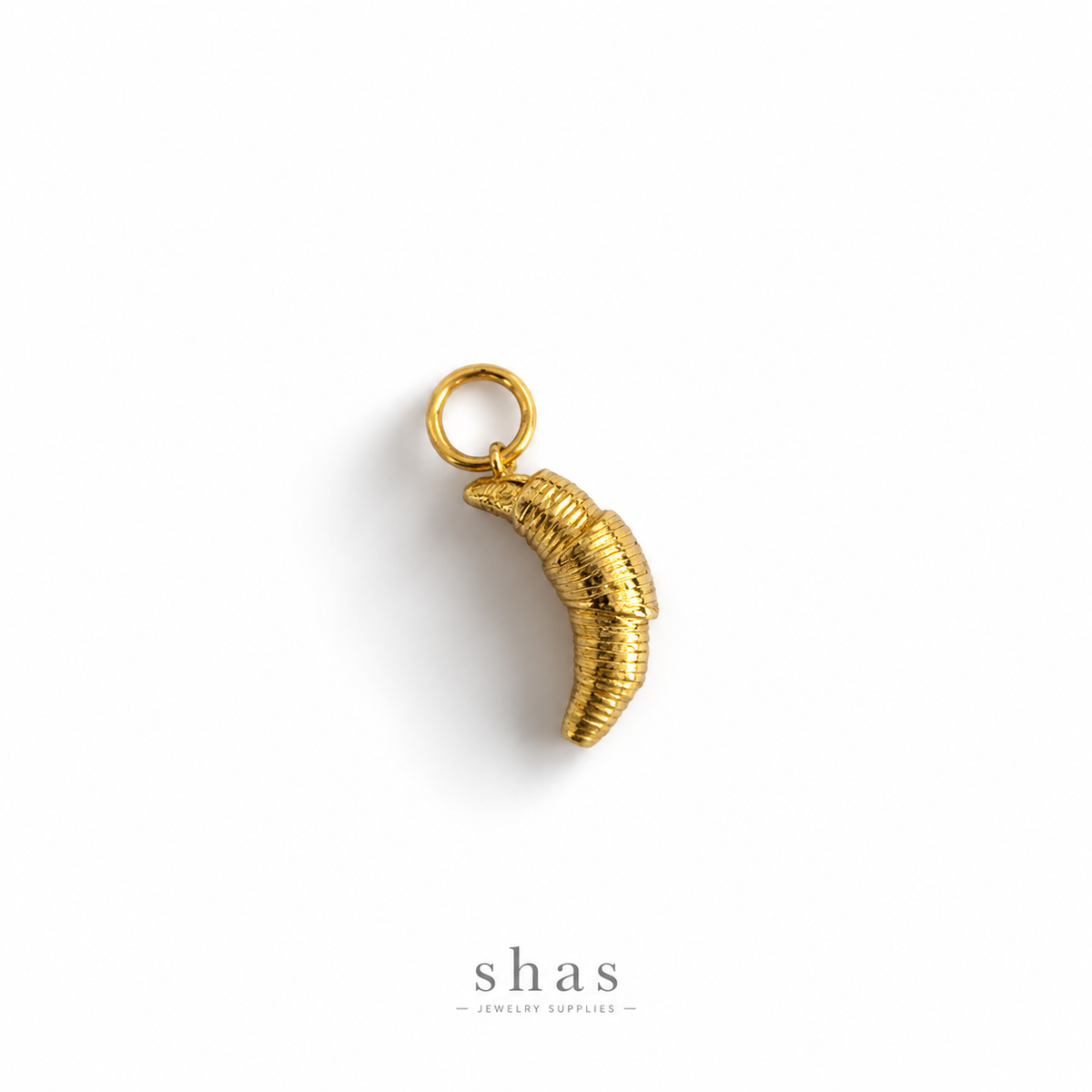 PC07J Croissant 3D Charm ( 1 pc ) Premium Collectible