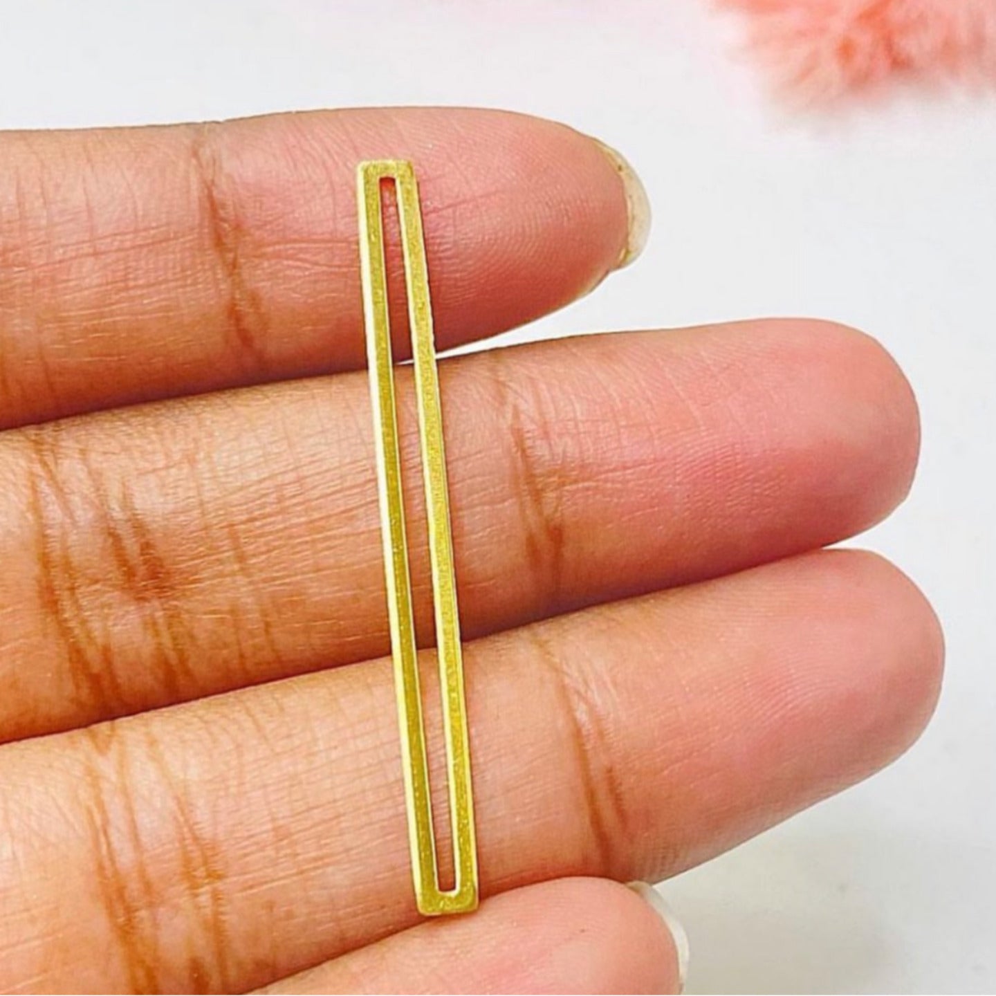 SS 322 long Rectangle charm ( 1 pc )