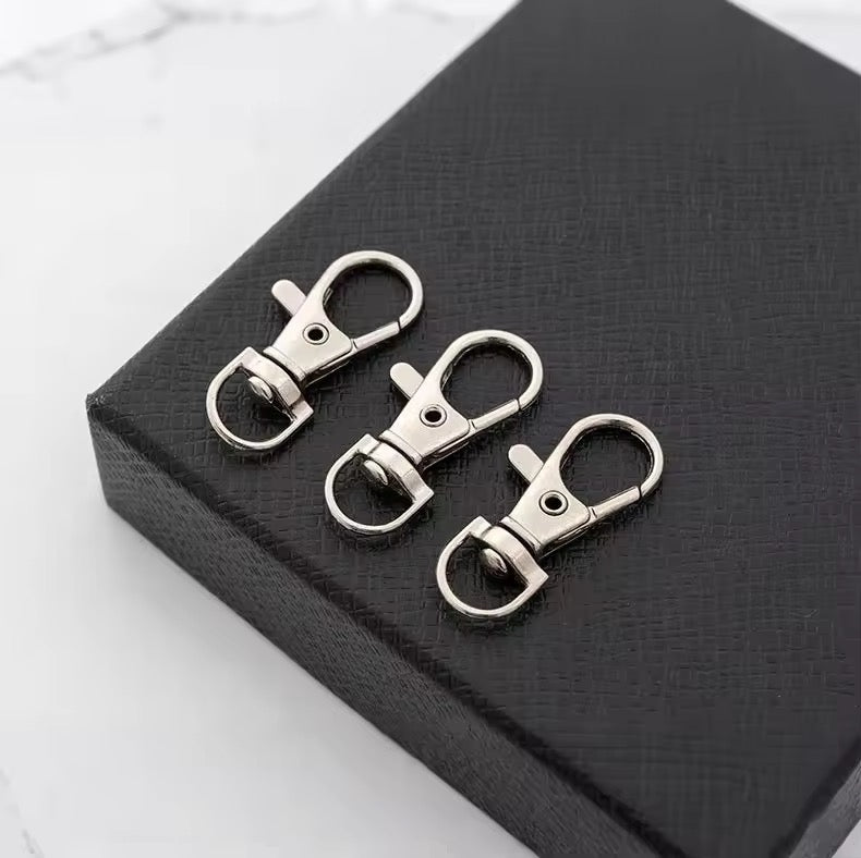 BBB 274 Silver Swivel Trigger Lobster Clasp - Keychain Clasp( 1 pc ) ( 3:4 cm )