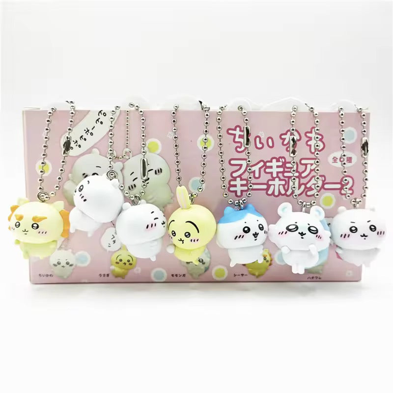Chiikawa keychain Cartoon Anime figurines ( 1 pc ) Mystery box