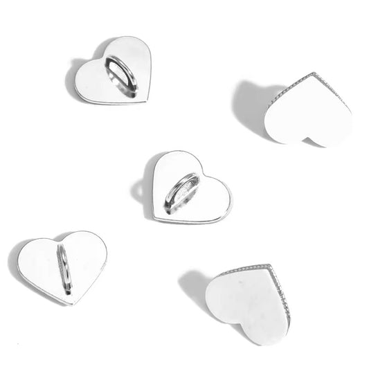 BBB 405 Heart Phone Holder Adhesive ( 1 pc ) High Quality Shine ( 17*20mm )