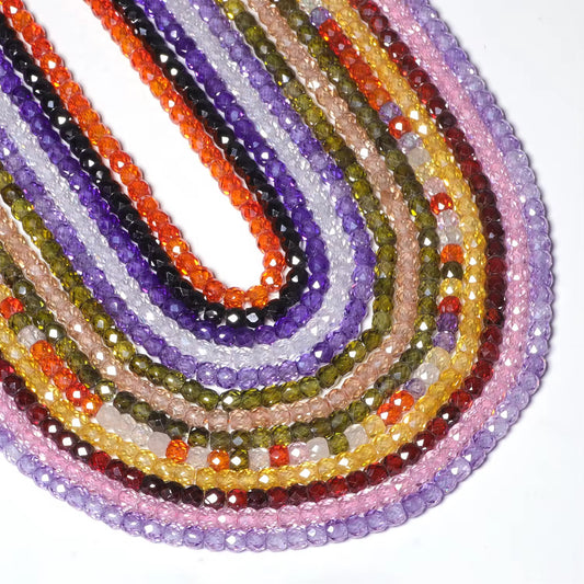 GB07 Cubic Zircon Bead ( 1 pc ) AAA Quality