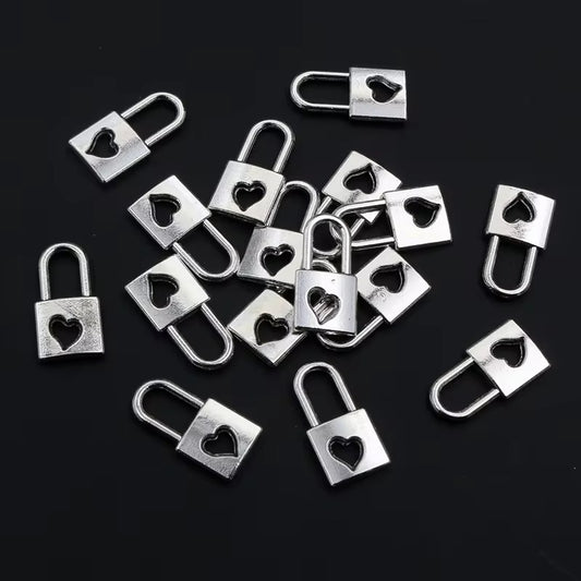MC01D lock Metal Charm ( 1 pc ) High Quality Shine