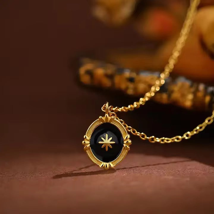 SS 164 Retro Vintage necklace- 18k gold plated stainless steel - Anti tarnish - Wholesale