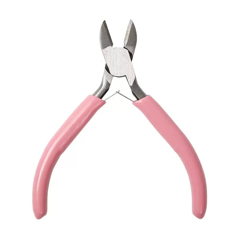 Side Cutter Plier for Jewelry Making ( 1 pc ) Pink Handle