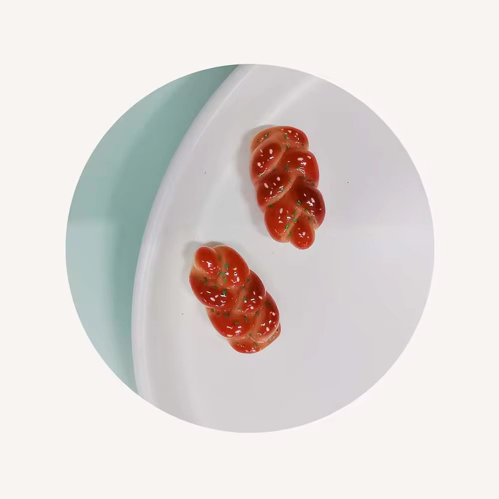 RM09F Food Korean themed resin charm ( 1 pc ) with / without hook