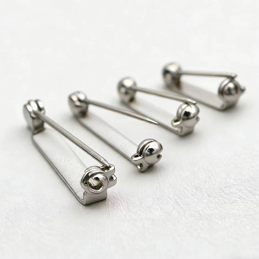 BBB 431 (d) Safety Pin Brooch ( 1 pc ) High Quality Metal ( 15mm )