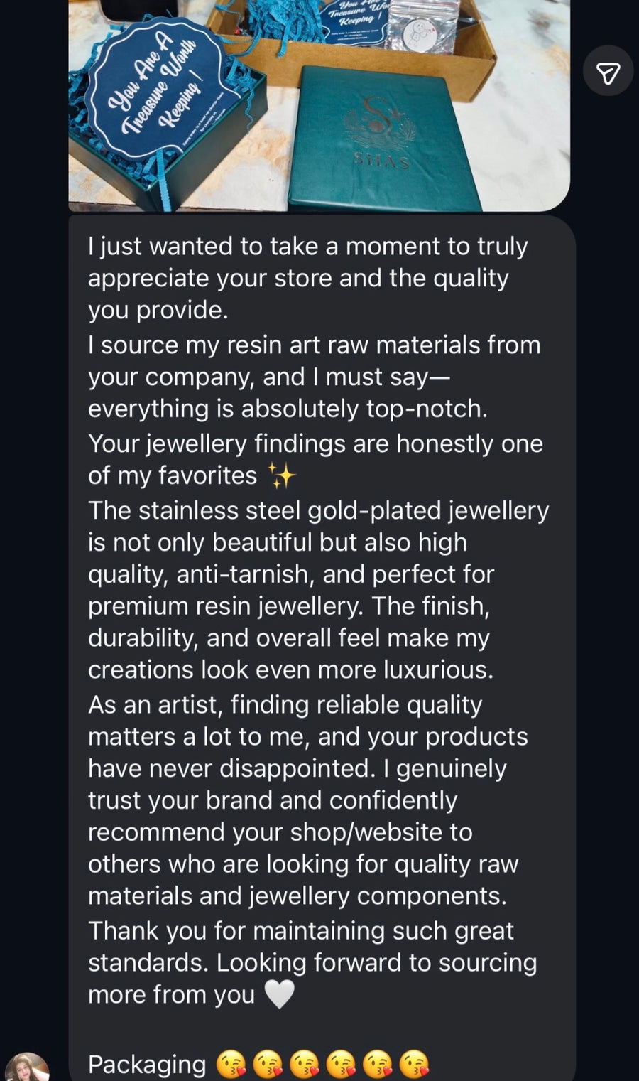 Customer review 1
