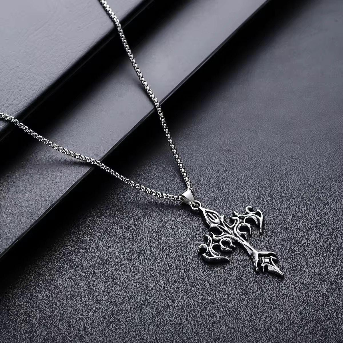 MEJ01D Necklace - Silver PVD plated