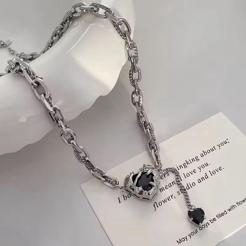 MEJ01F Necklace - Silver PVD plated