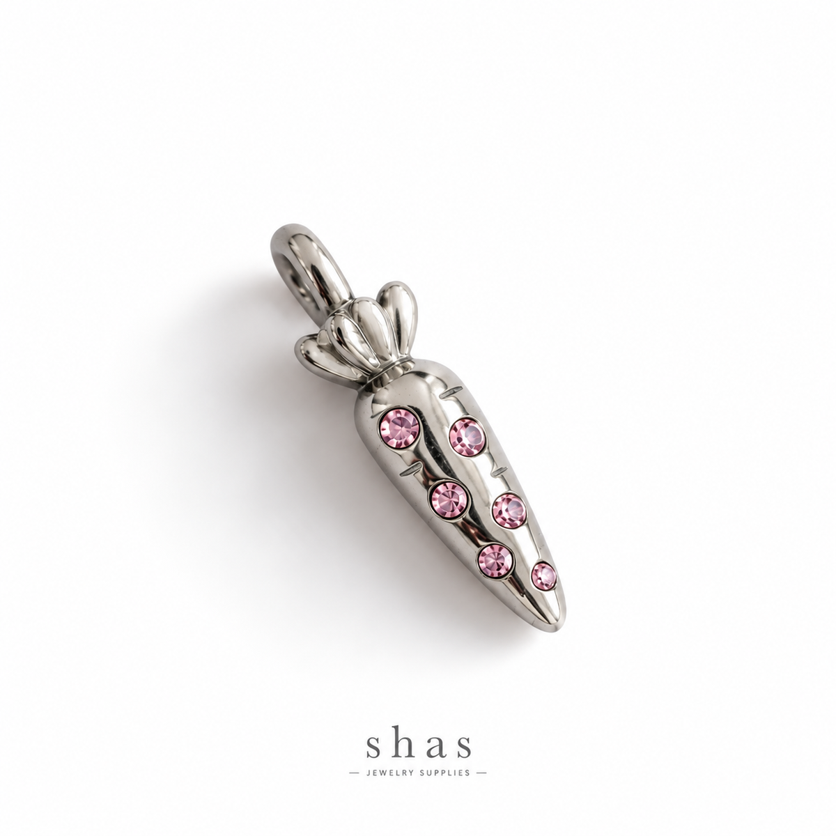 PC07K Carrot 3D Charm ( 1 pc ) Premium Collectible