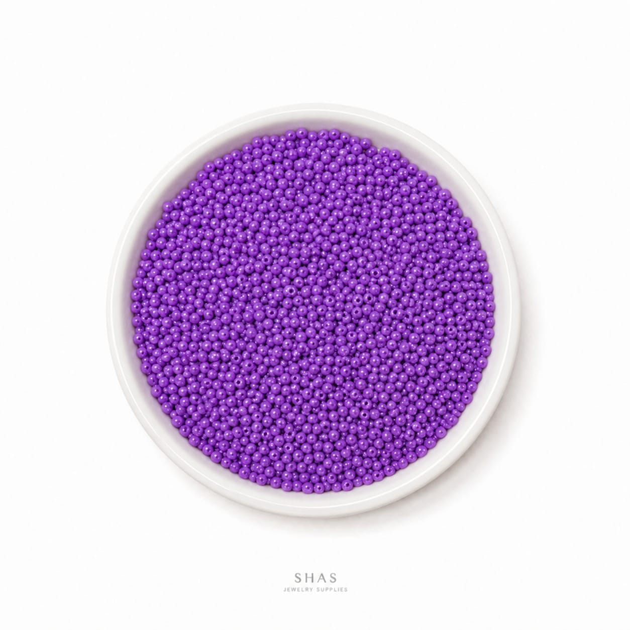 SB02H Purple Glass Seed Bead ( 1 Pack - 5g ) Premium Quality