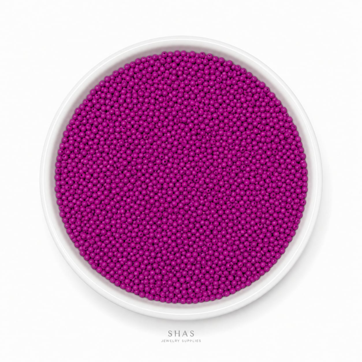 SB02F Dark Pink Glass Seed Bead ( 1 Pack - 5g ) Premium Quality
