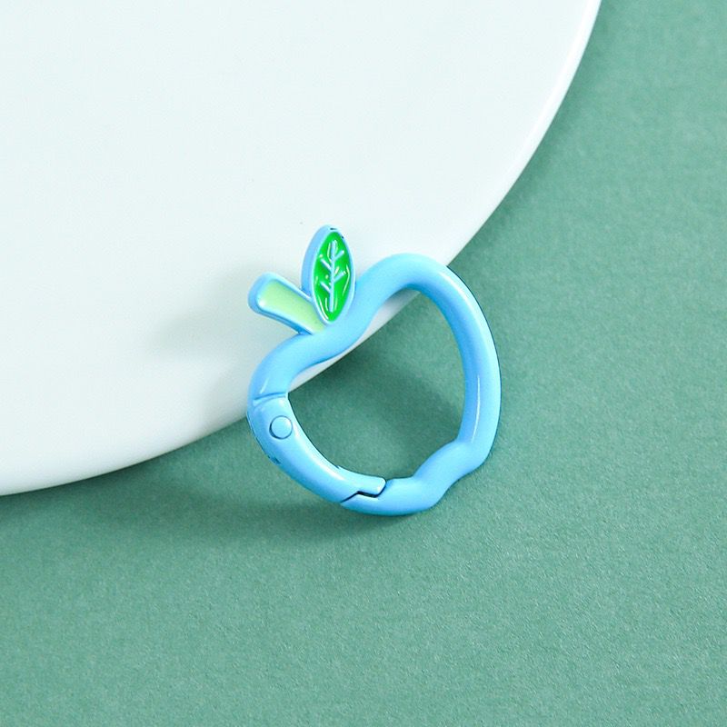 KC09 Apple Spring Buckle Keychain Clasp ( 1 pc )