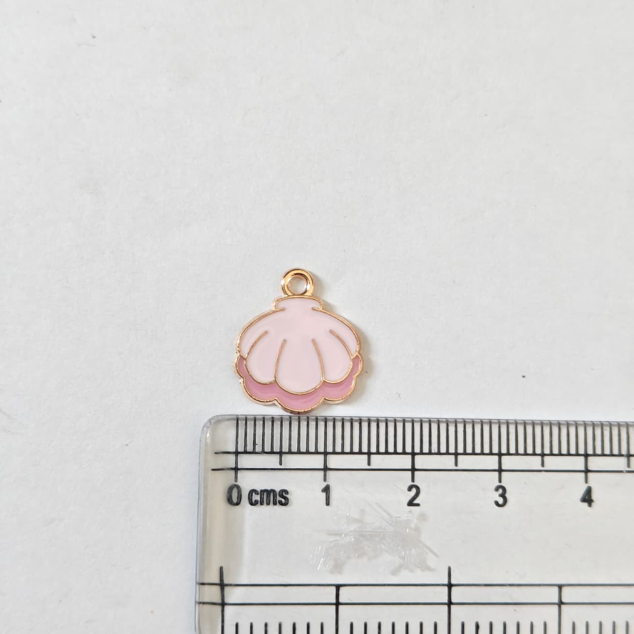 EC01N Sea Shell Enamel Charm ( 1 pc ) High Quality Shine