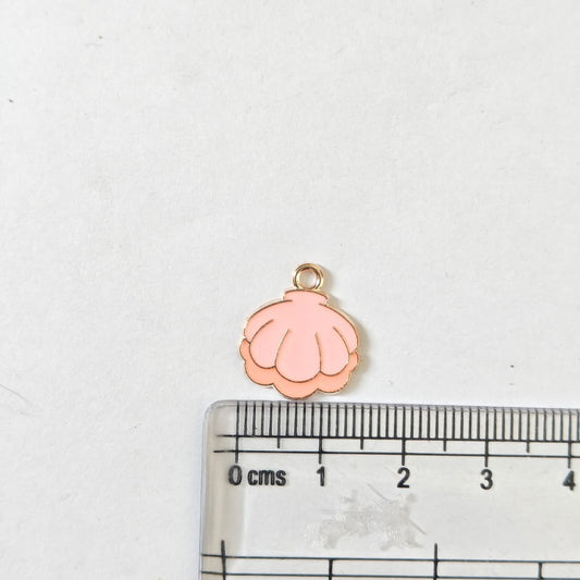 EC01N Sea Shell Enamel Charm ( 1 pc ) High Quality Shine