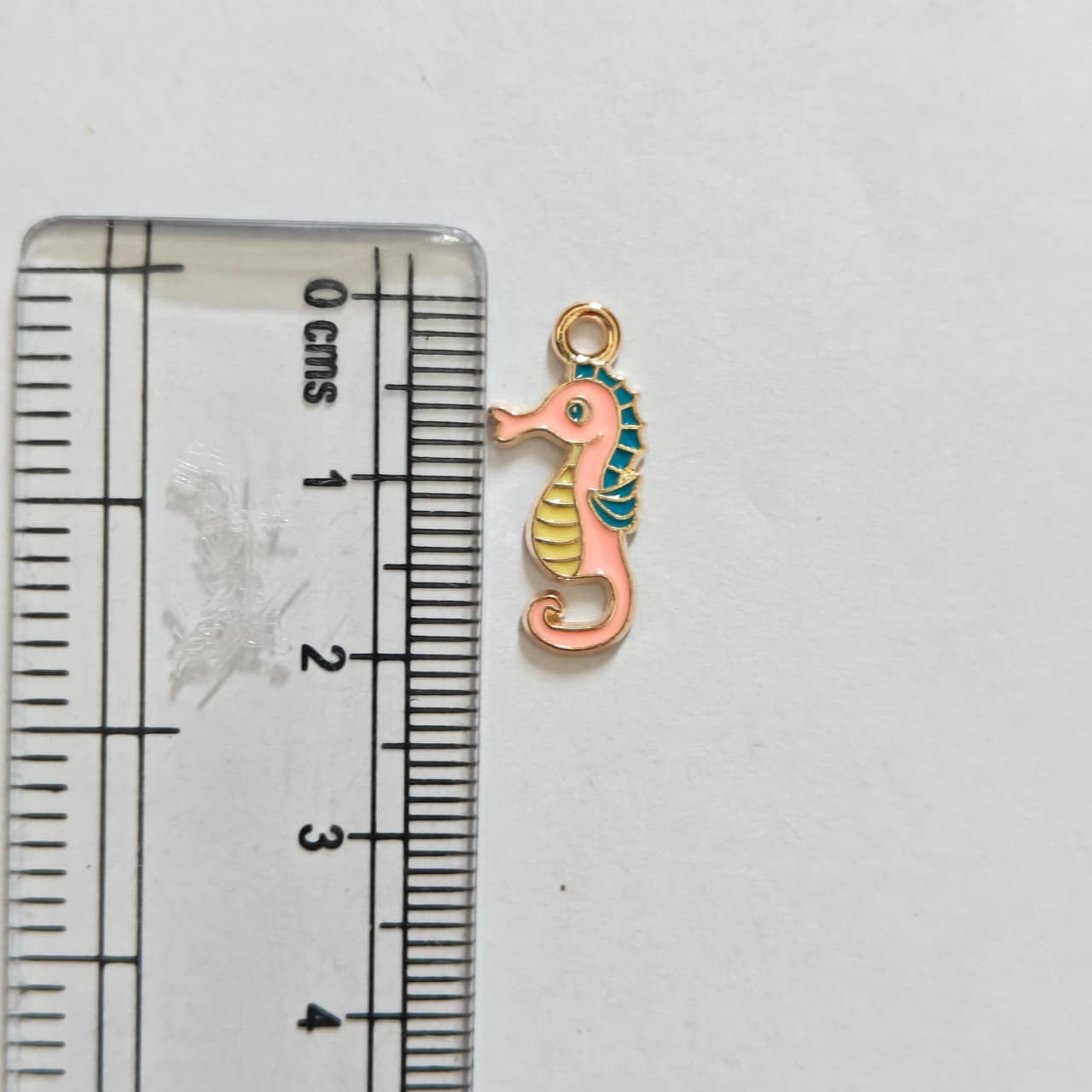 EC01X Sea Horse Enamel Charm ( 1 pc ) High Quality Shine