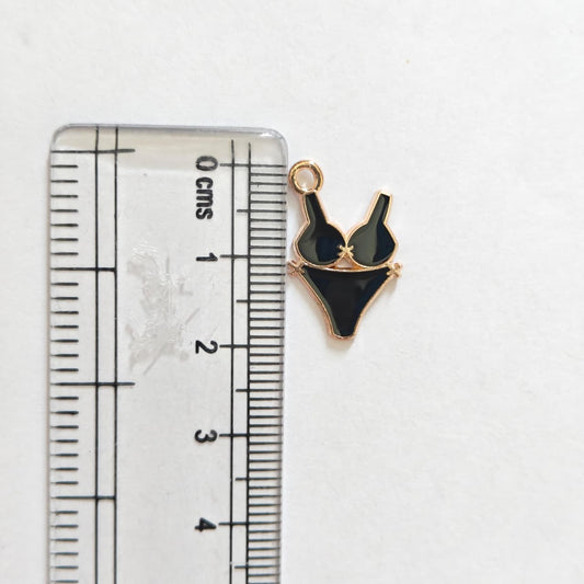 EC01U Beach Bikini Enamel Charm ( 1 pc ) High Quality Shine