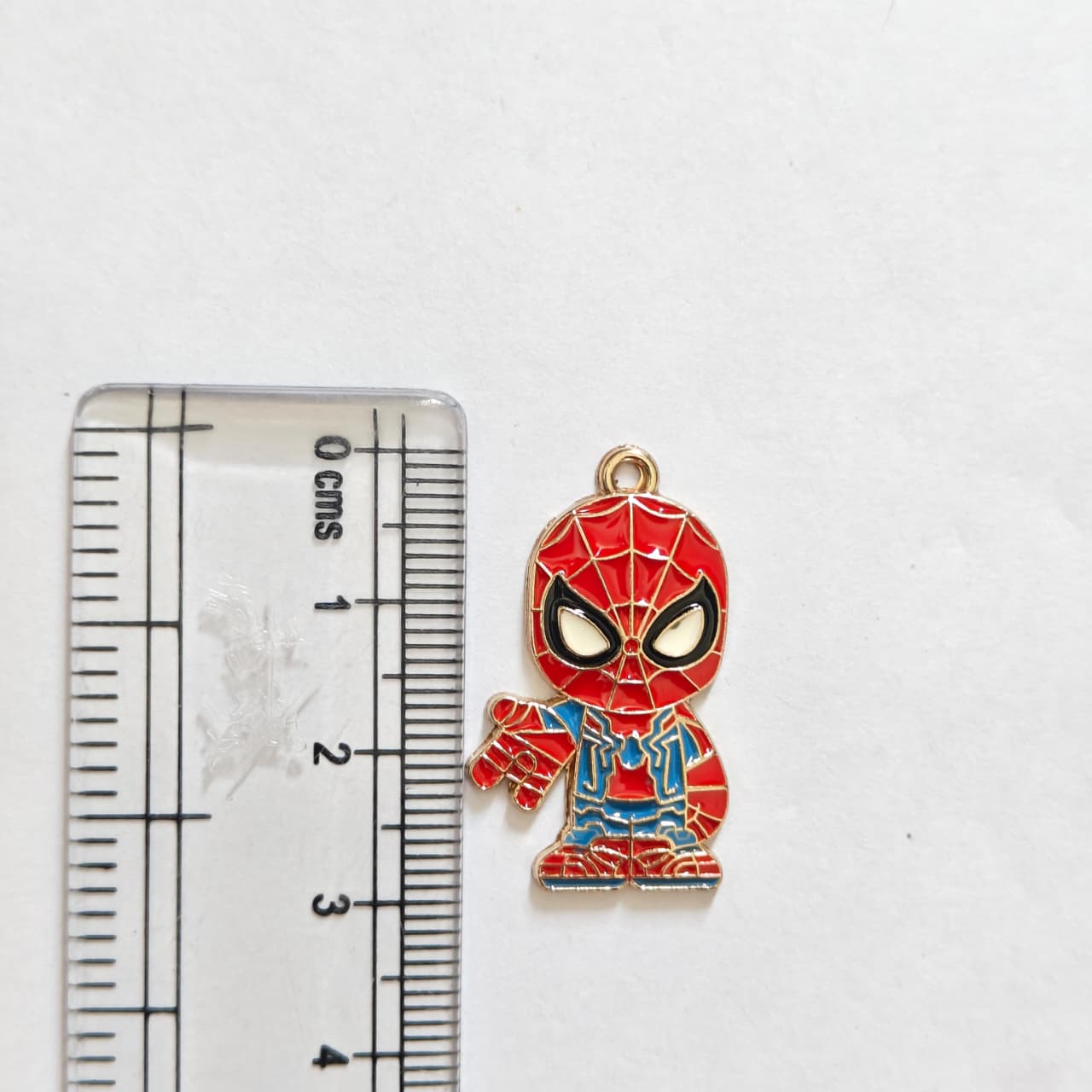 EC02J Marvel Spider Man Enamel Charm ( 1 pc ) High Quality Shine