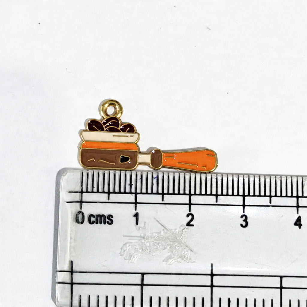 EC03S Coffee Grinder Enamel Charm ( 1 pc ) High Quality Shine