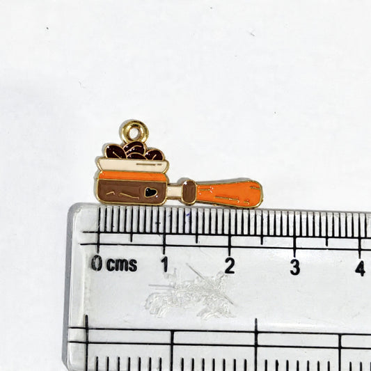 EC03S Coffee Grinder Enamel Charm ( 1 pc ) High Quality Shine