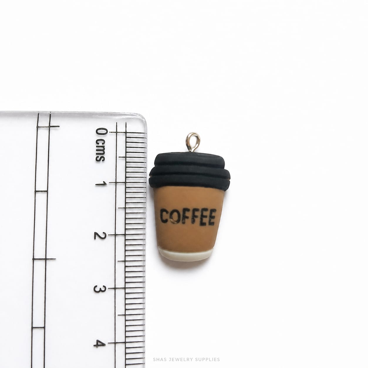 RM03N Coffee Cup Resin Charm ( 1 PC )