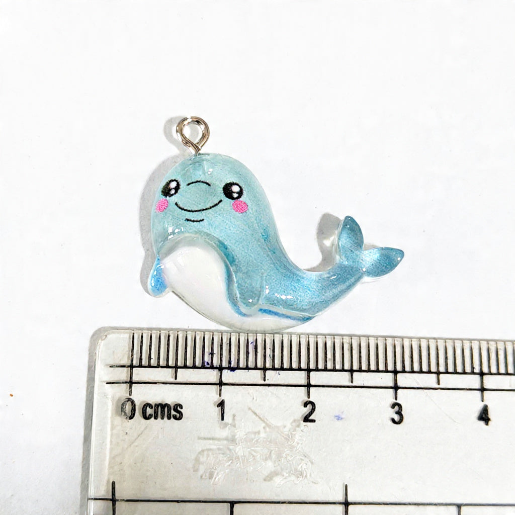 RM03V Dolphin Resin Charm ( 1 PC )