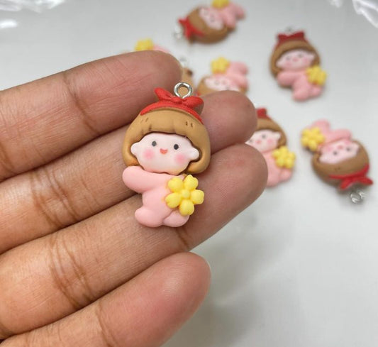 SS 848 kawaii themed resin charm (1PC)