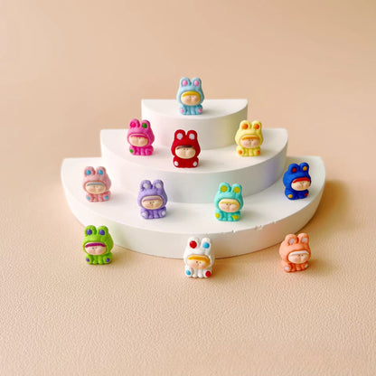 RM06T Cute baby resin charm ( 1 pc ) with / without Hook