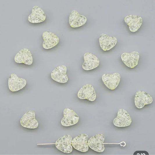 AB86 perforated heart (1PC)