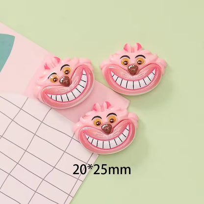 BBB 071 (d) Alice cartoon kawaii themed resin charm ( 1 pc ) with / without Hook