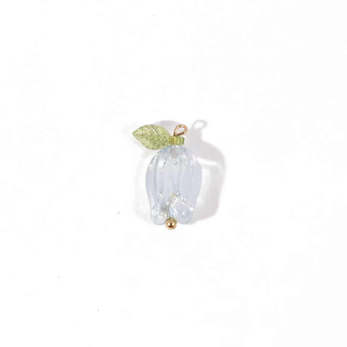 AB78 Tulip Flower Bead Set ( 1 pc ) UV Plated Acrylic ( 12:22 mm )