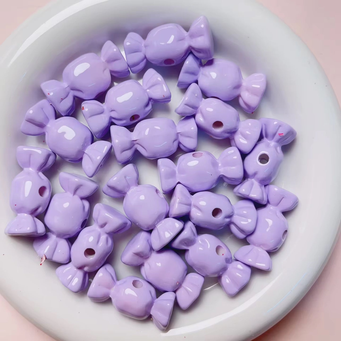 BBB 398 Candy Shiny Bead ( 1 pc ) UV Plated Acrylic ( 23 mm )