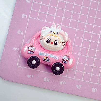 BBB 034 - Car cartoon resin charm with hook ( 1 pc )