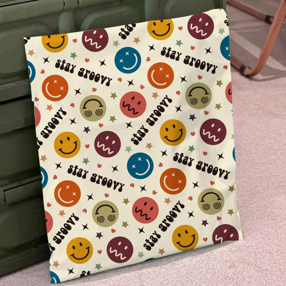 Expressions Poly Mailer Bag -  Waterproof & Double Sided - Designer Premium Packaging ( 10:13 inch )