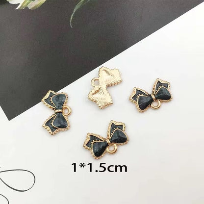 EC06J  Bow Enamel Charm ( 1 pc )