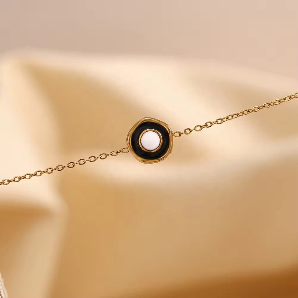 SJ 416 Irregular Minimalistic Bracelet- Premium 18k Gold PVD plated stainless steel - Anti tarnish - Wholesale