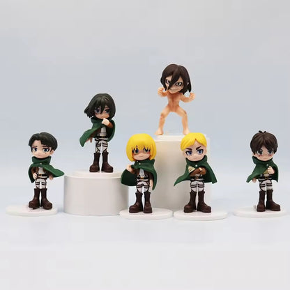 Attack On Titans Cartoon Anime figurines ( 1 pc ) Mystery box