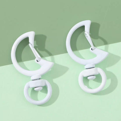 BBB 085 Moon shape buckle keychain  clasp ( 1 pc )