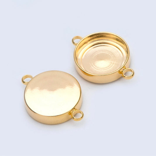 GP649 Gold plated bezel connector