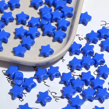 AB02 Star Shiny Bead ( 1 pc ) UV Plated Acrylic ( 11 mm )