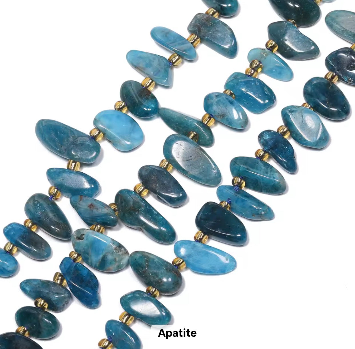 GB04 Natural long tooth Irregular stone bead - Natural Gemstone Bead ( 1 pc ) AAA Quality