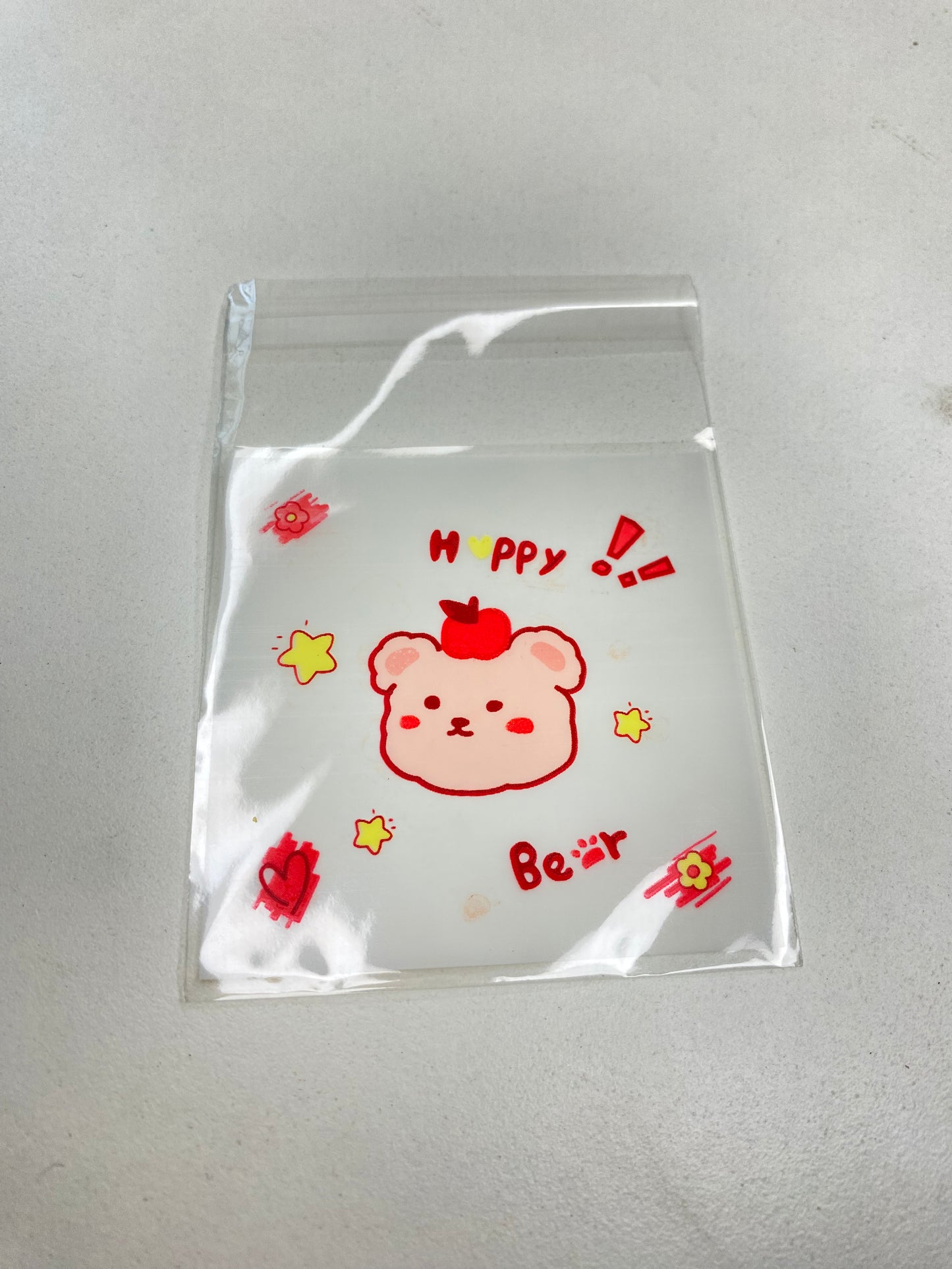 Happy Bear self adhesive cover ( 1 pc )