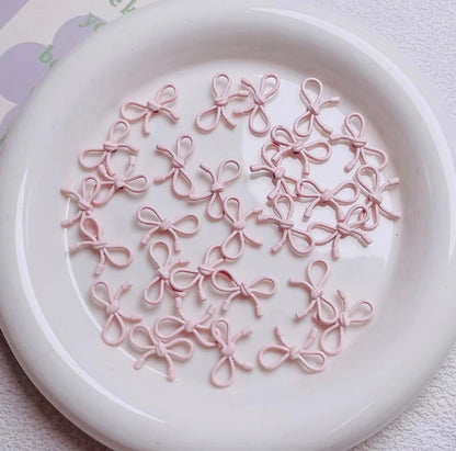 AC04Y Butterfly knot vertical hole bead ( 1 pc )