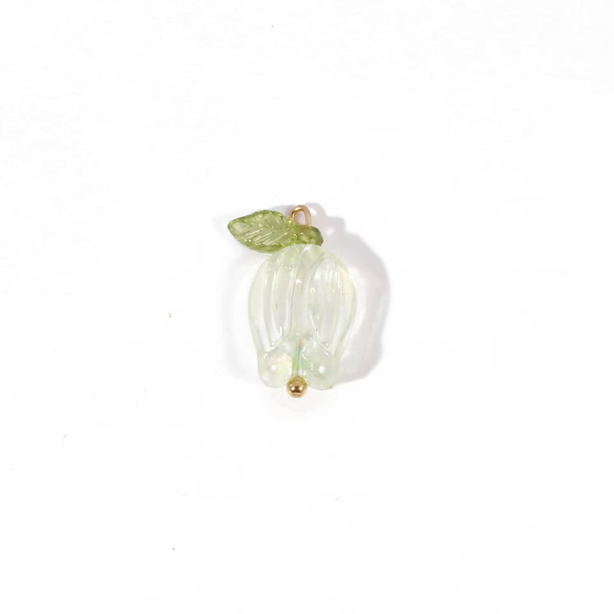 AB78 Tulip Flower Bead Set ( 1 pc ) UV Plated Acrylic ( 12:22 mm )