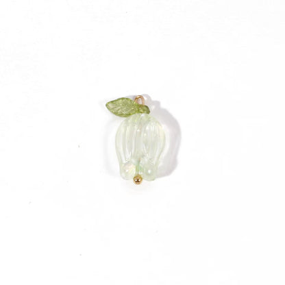 AB78 Tulip Flower Bead Set ( 1 pc ) UV Plated Acrylic ( 12:22 mm )